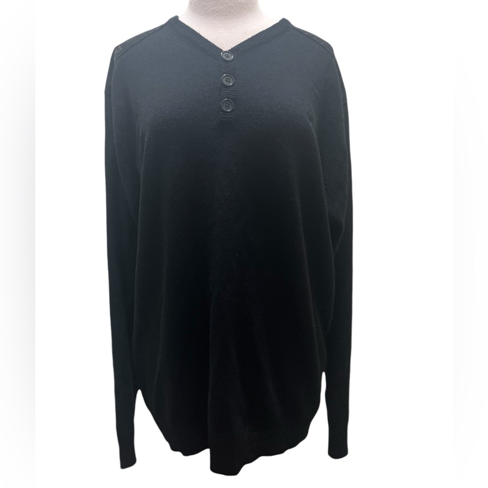 Mecca Men’s Black Sweater in Size 2XL